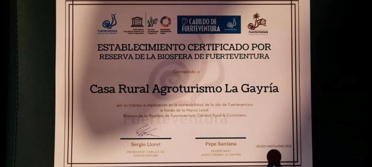 Agroturismo La Gayria Tiscamanita Eksteriør bilde